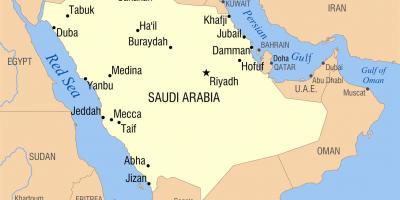 Riyadh KSA map