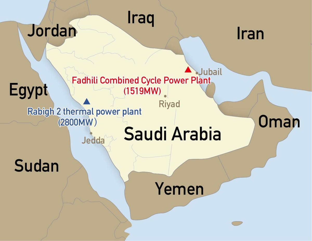 Map of fadhili Saudi Arabia
