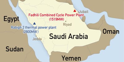 Map of fadhili Saudi Arabia