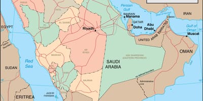 Map of Saudi Arabia provinces